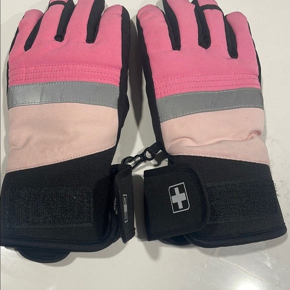 Pink and light Pink Winter Gloves - Picture 6 of 7